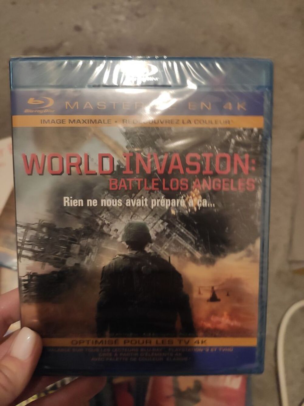 Blu Ray Masteris&eacute; 4K WORLD INVASION NEUF DVD et blu-ray