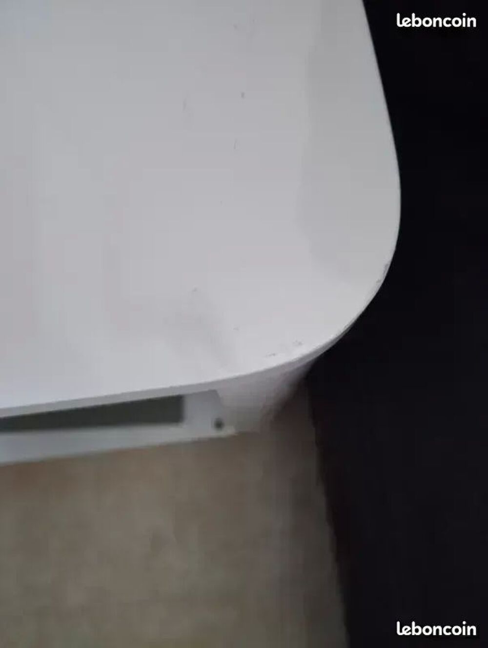 Meuble TV laqu&eacute; blanc Meubles