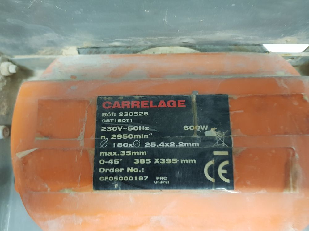 scie carreleur Bricolage