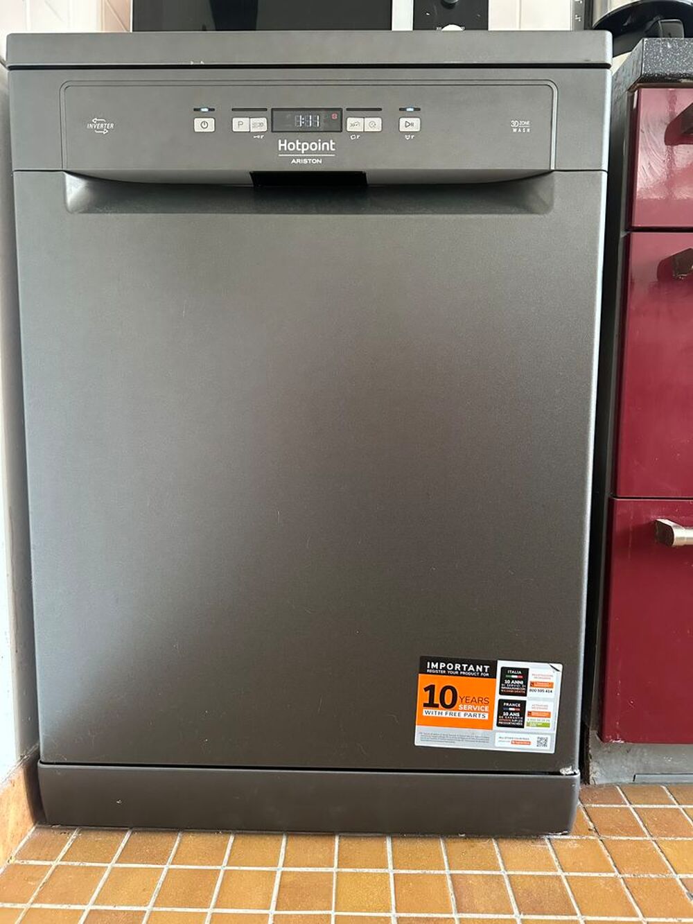 Lave vaisselle Hotpoint (- 1 an) Electroménager