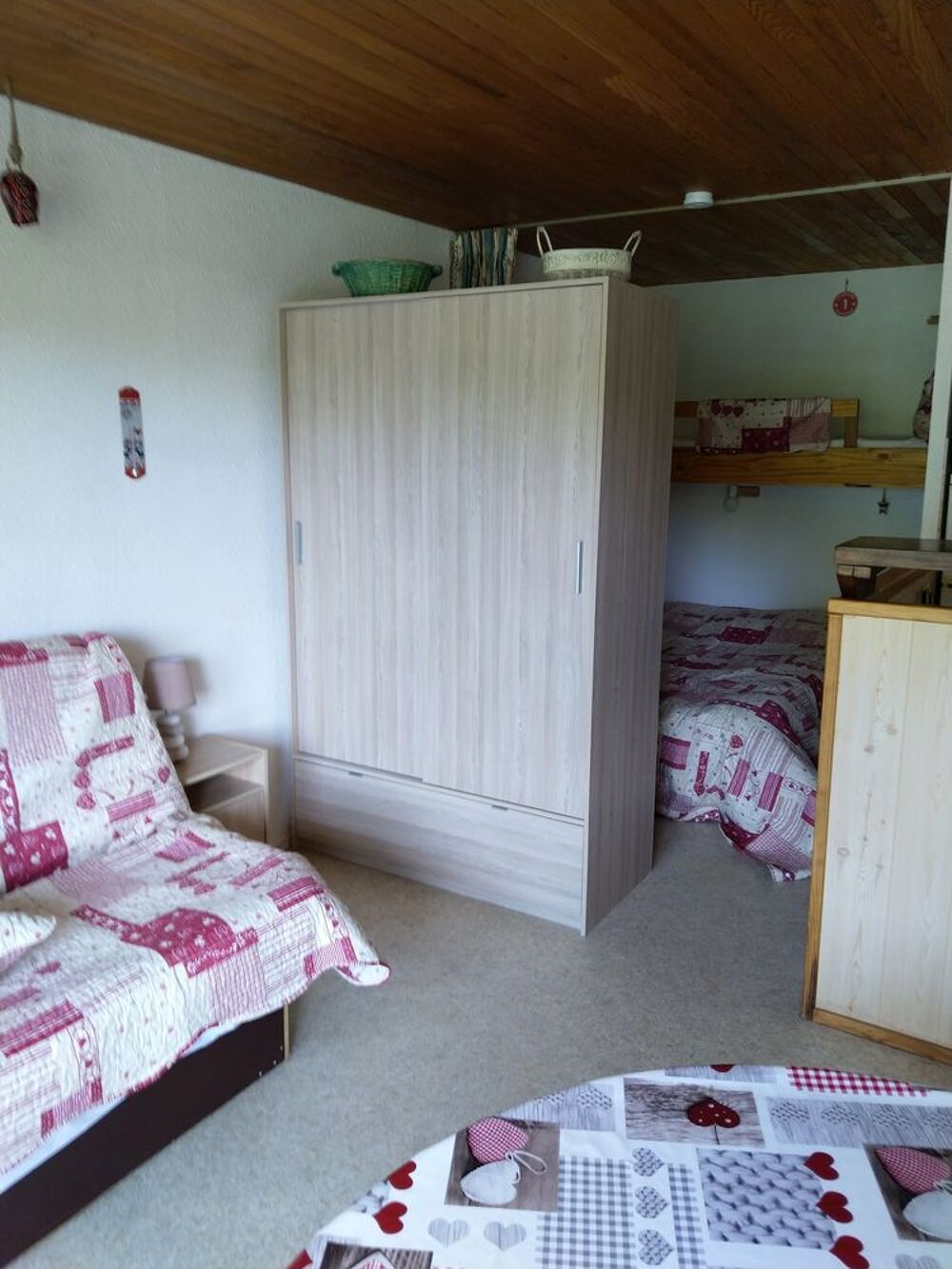   Le Corbier. Studio + alcôve 32m2. Balcon Sud vue pistes. Vacances  / Offres de location 