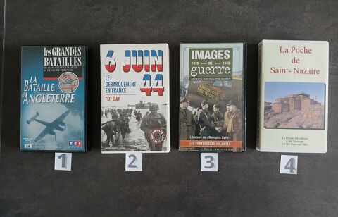 CASSETTES K7 VHS GUERRE 1939-1945 7 Nevers (58)