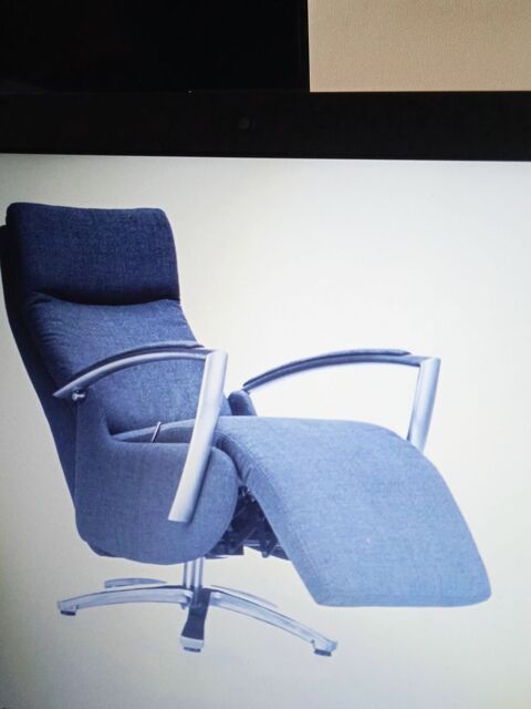 Fauteuil relax lectrique en cuir noir 0 Dunkerque (59)