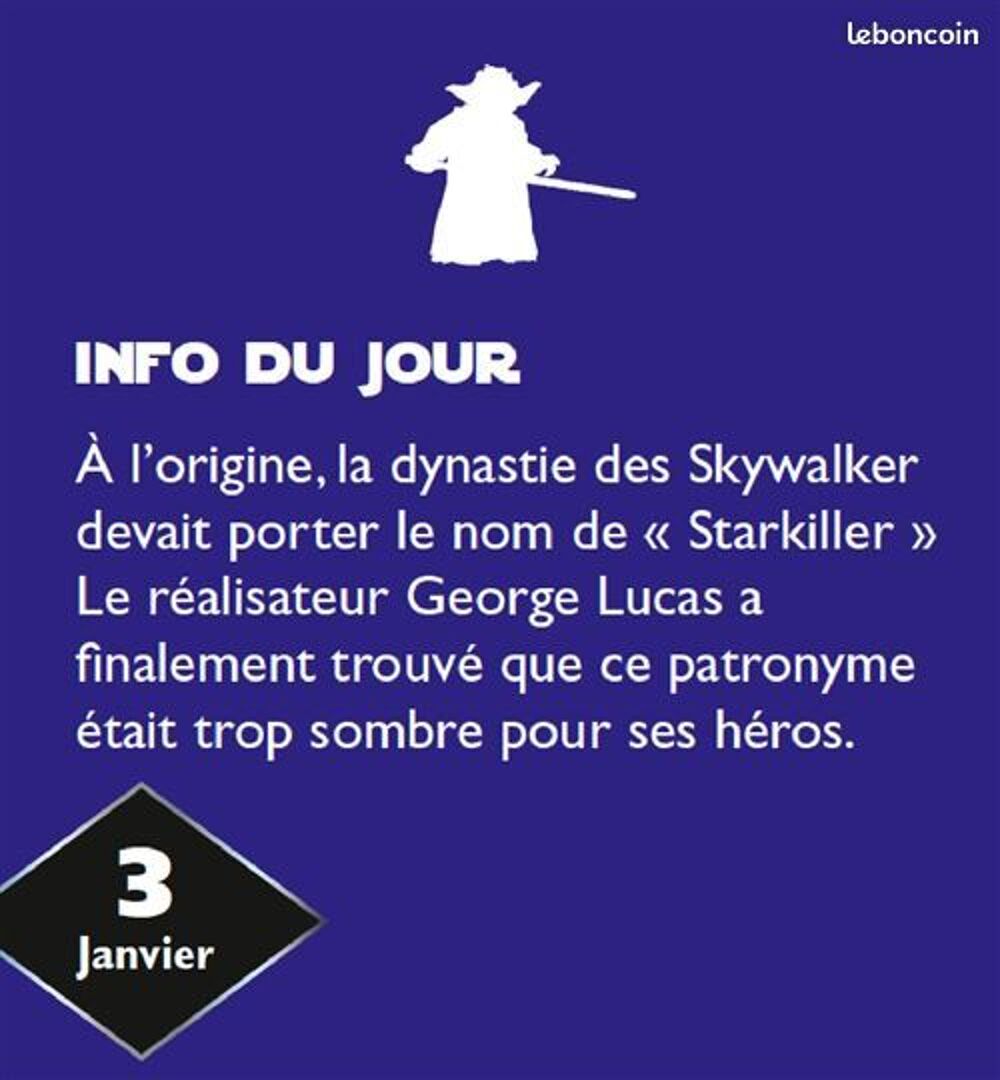 Star Wars : 365 messages pour un fan ! paquet cadeau Livres et BD
