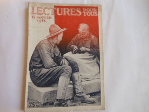 lecture pour tous du 15 janvier 1918 pa84 5 Gr�zieu-la-Varenne (69)