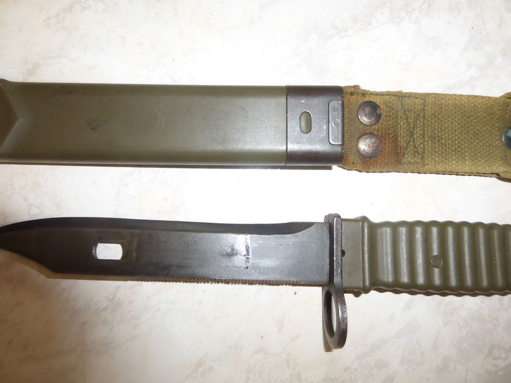 Baionnette KCB 77 OTAN verte 