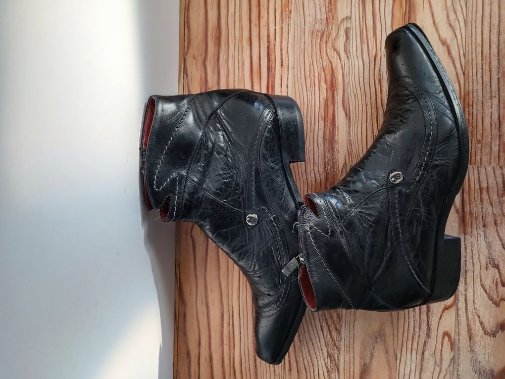 Boots cuir marque italienne Jo Ghost taille 39 Chaussures