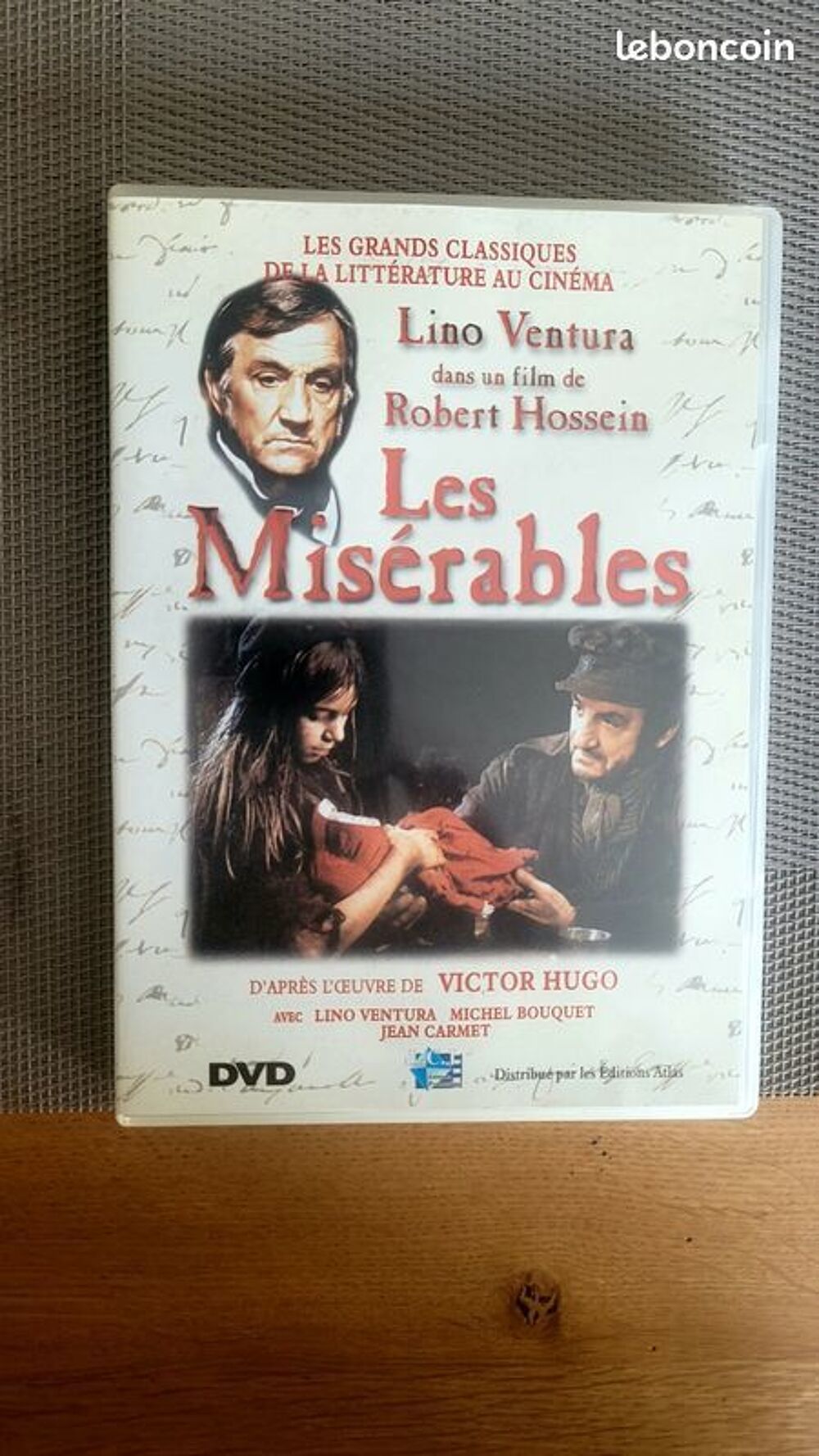 Dvd Les Mis&eacute;rables Lino Ventura CD et vinyles