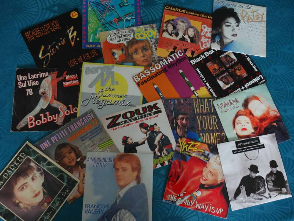Vinyls 45 tours CD et vinyles