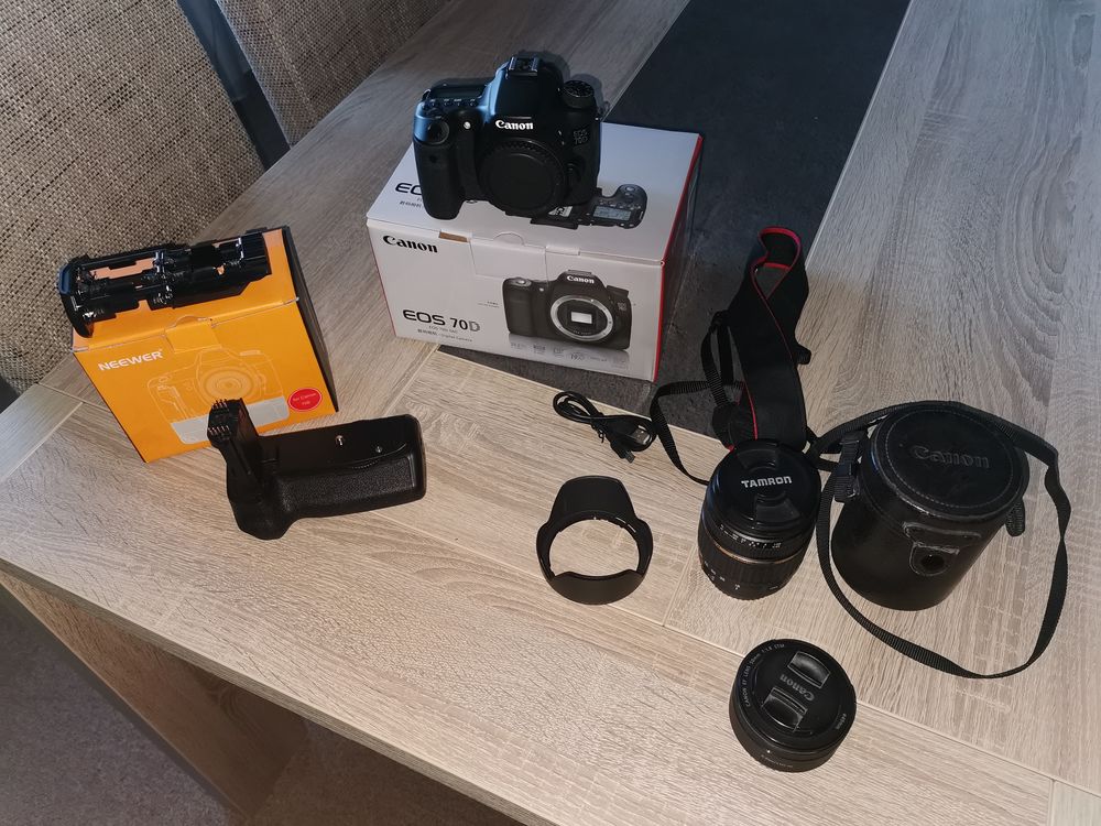 Reflex Canon EOS 70D Photos/Video/TV