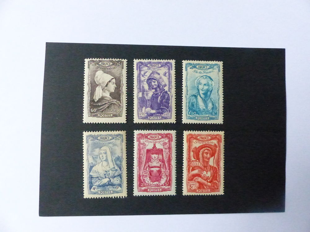 TIMBRES 593 / 598 NEUFS ** 