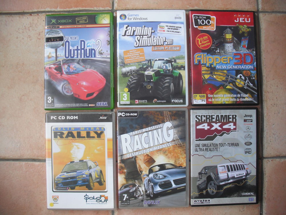 lot de jeu cd rom...pc... Consoles et jeux vidéos
