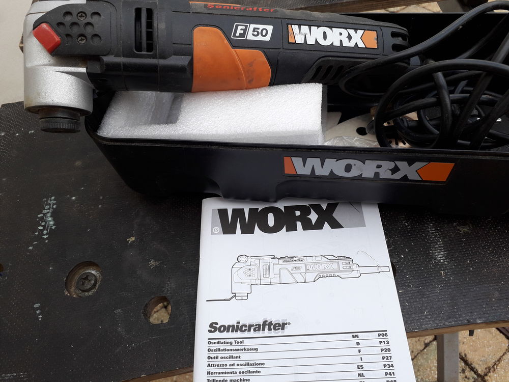 Outil multifonction de haute fr&eacute;quence, oscillant 
WORX WX68 Bricolage