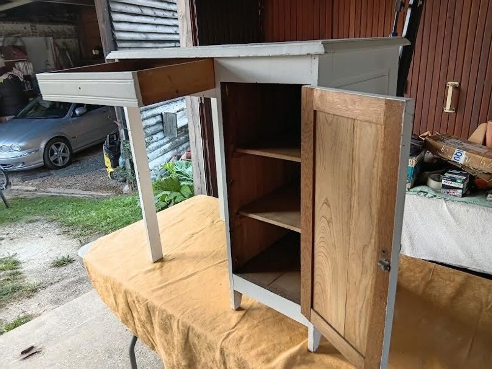 PETIT BUREAU VINTAGE 1 TIROIR 1 CAISSON Meubles