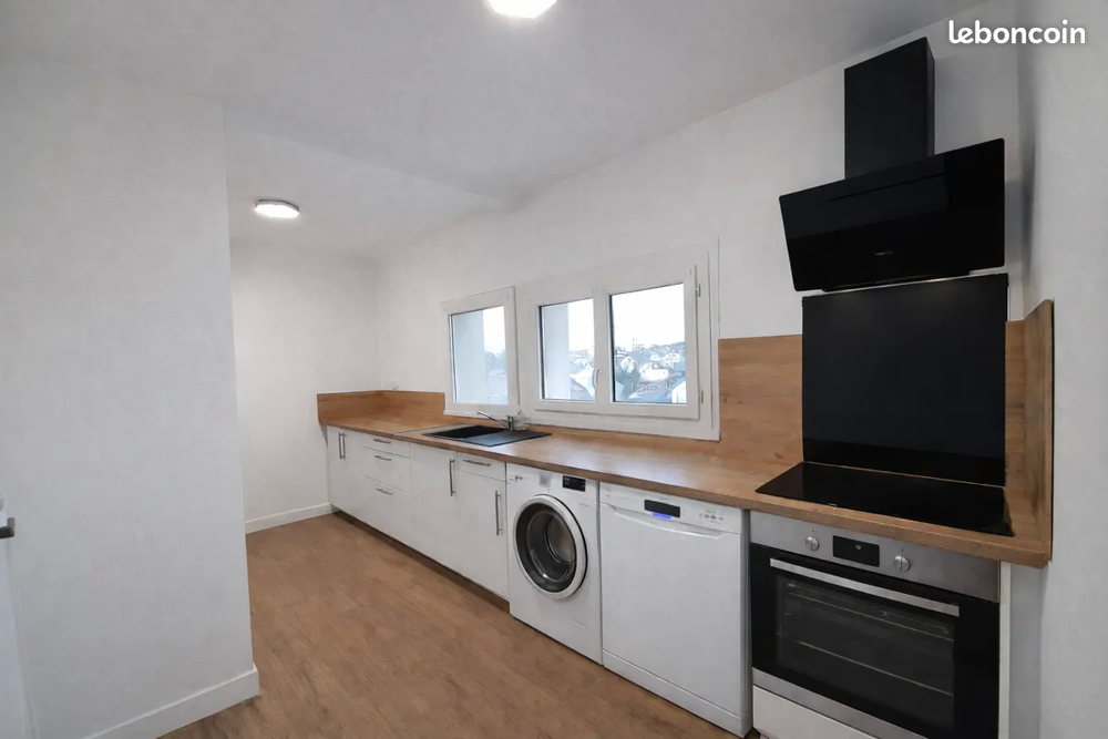 Vente Appartement Appt 71 m²  rénové à neuf, Balcon, Parking, Vue dégagée, Asc Limoges