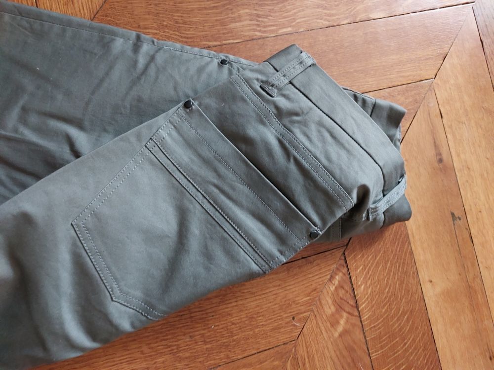 pantalon droit gris taille 38 Vêtements