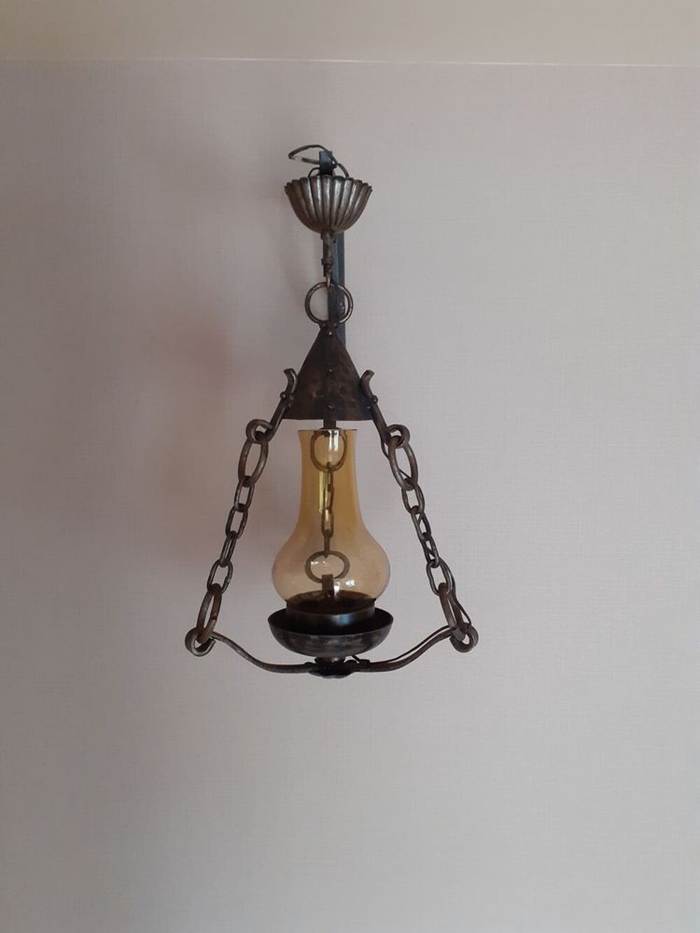 Suspension fer forg&eacute; Décoration