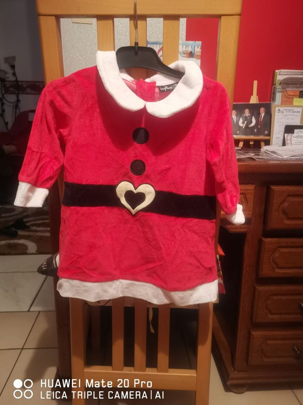 Robe p&egrave;re No&euml;l Vêtements enfants