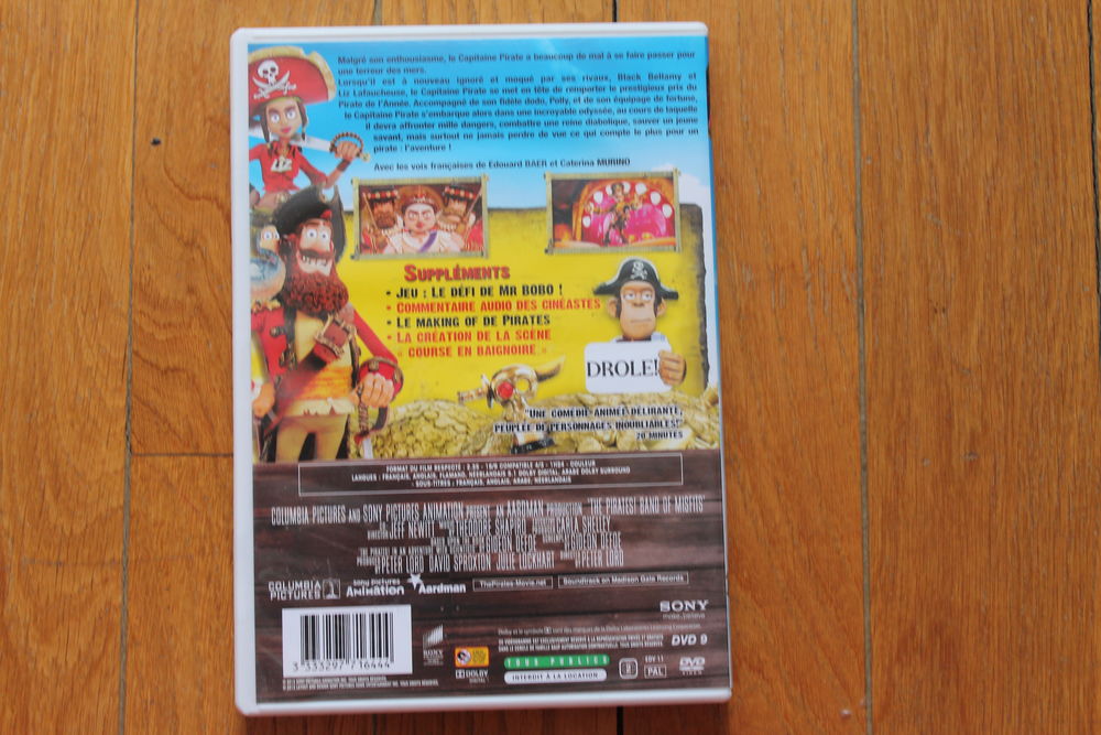 DVD LES PIRATES BONS A RIEN MAUVAIS EN TOUT DVD et blu-ray