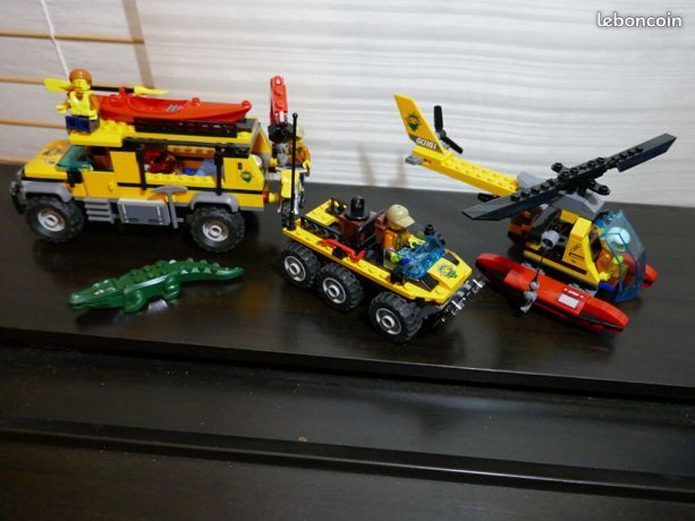Lego 60161 site d'exploration de la jungle city, avec notice Jeux / jouets