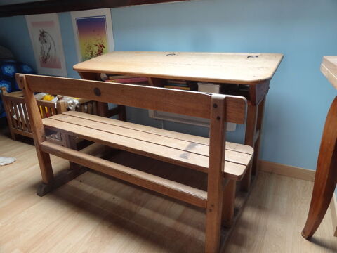 ancien banc d'cole 40 Thorigny-sur-Marne (77)