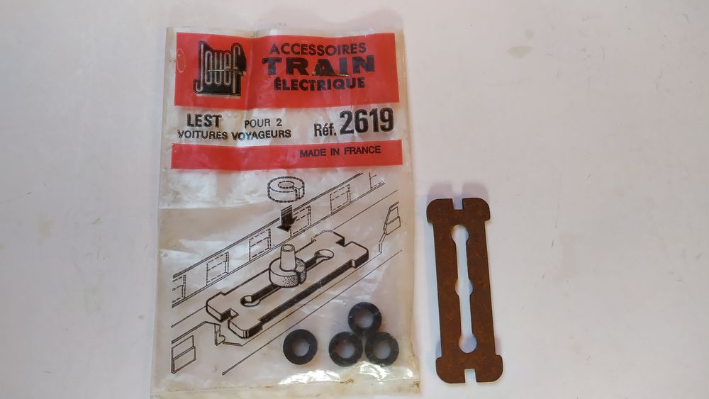 Train &eacute;lectrique : lest pour locomotive, wagons Jouef, Lima Jeux / jouets