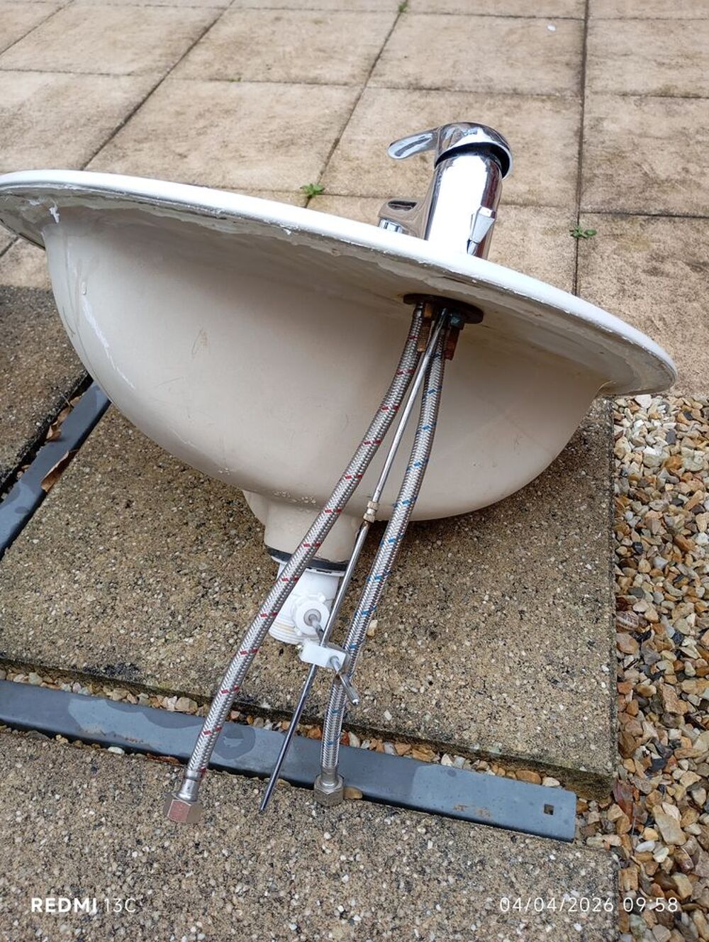 Vasque de salle de bain ovale Bricolage