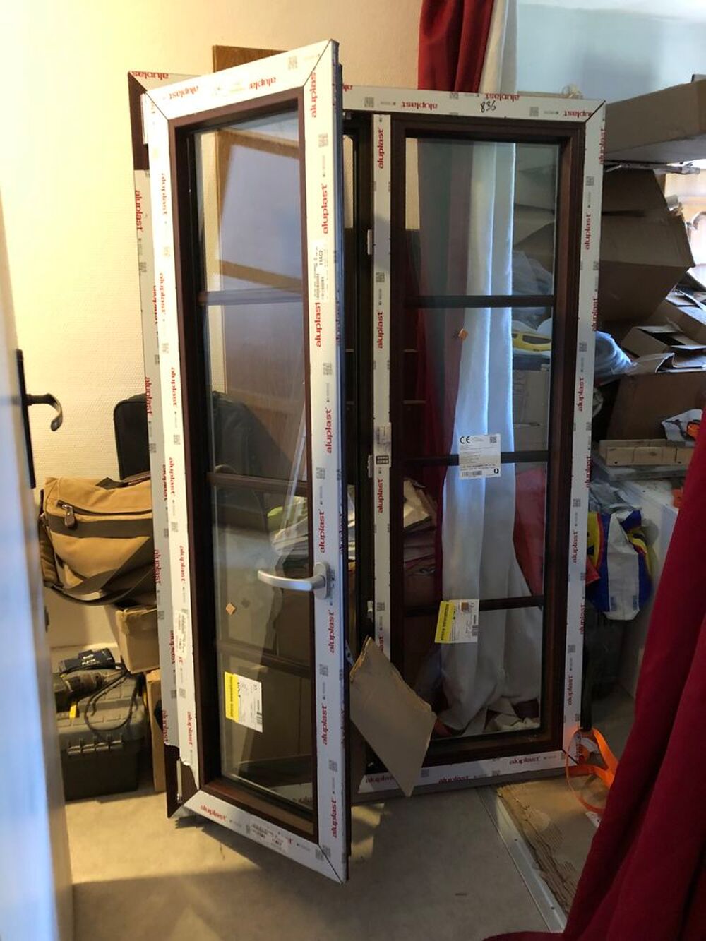 Fen&ecirc;tre PVC avec oscillo-battant Bricolage