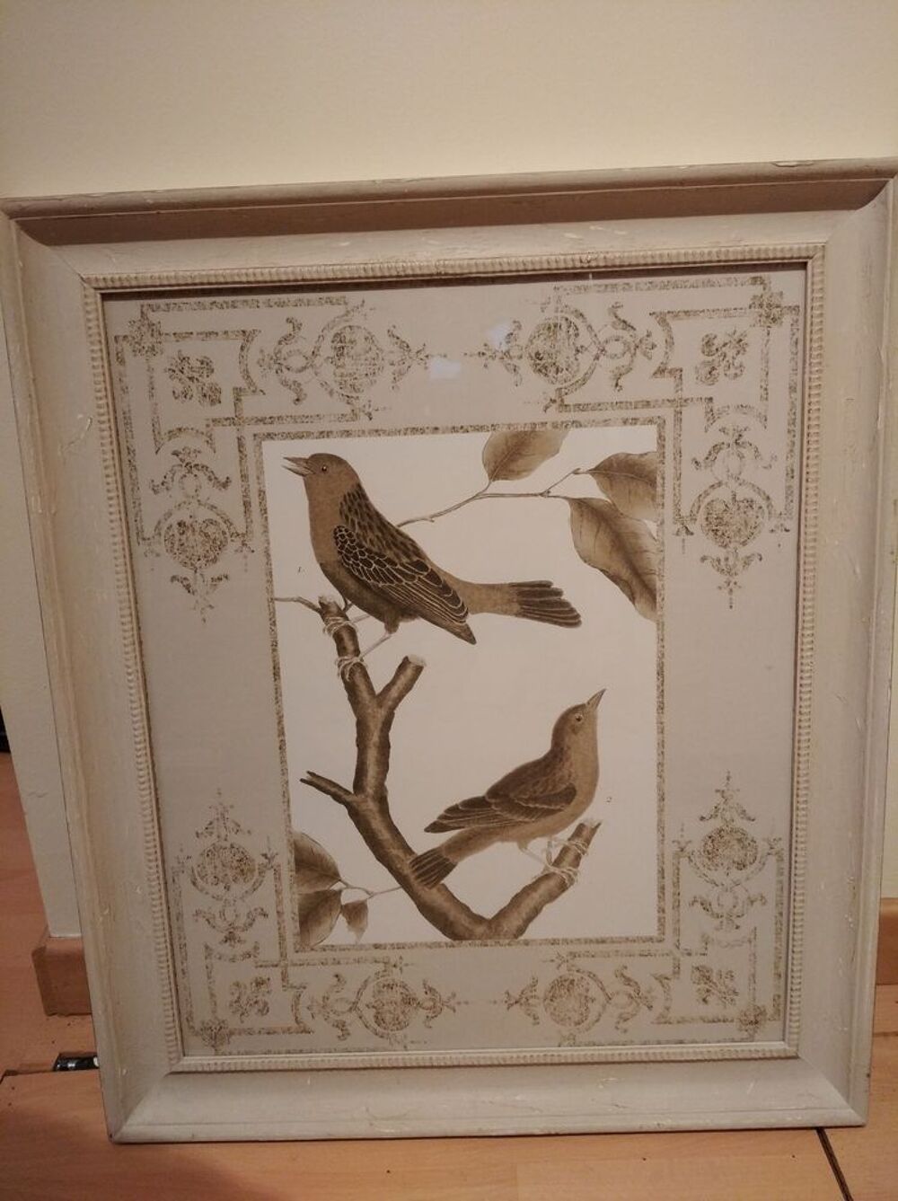 2 cadres avec verre Décoration