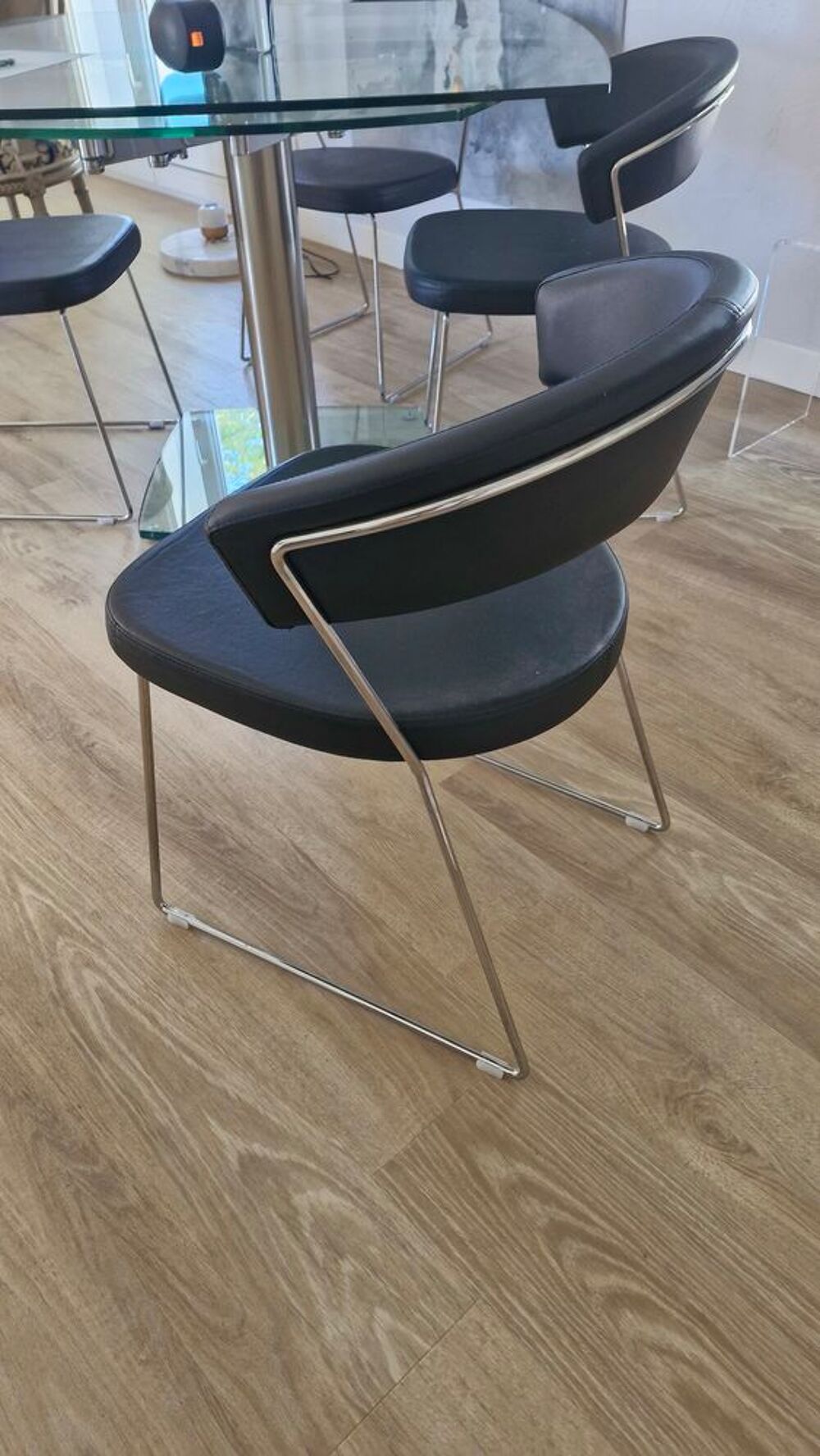 6 chaises de salle &agrave; manger D�coration