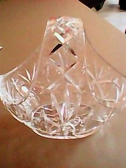 Panier / corbeille Cristal de Boh�me 15 �loyes (88)