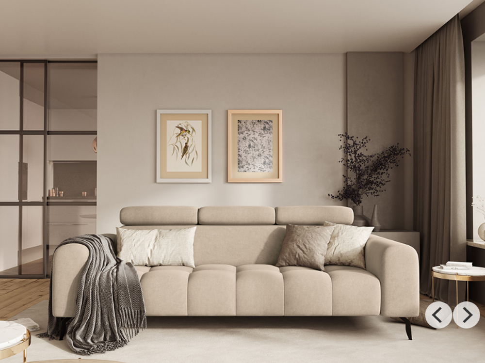 Canap&eacute; Design - Milo Casa - Nico - neuf - 1500 au lieu 2400 Meubles