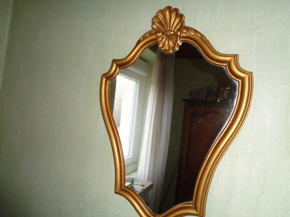 miroir dor&eacute;e vintage Décoration