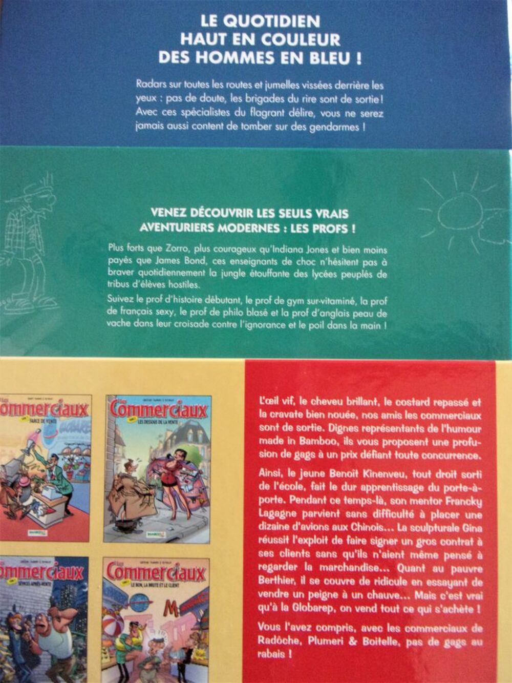 Lot 3 BD humoristiques - NEUVES Livres et BD
