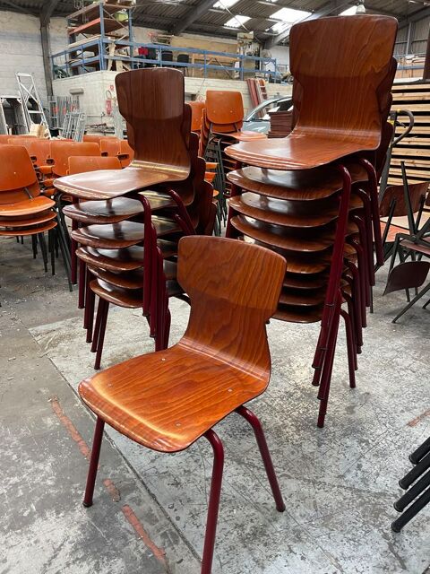 Chaises Eromes, 1970 en lot ou  l'unit LIVRAISON POSSIBLE 120 Lorient (56)