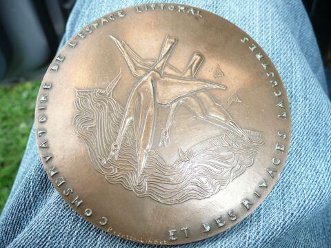 M�daille Conservatoire de l'espace Littoral 48 Bordeaux (33)