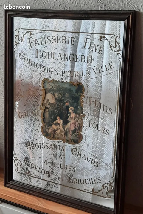 MIROIR   AVEC  ECRITURES 45 Toulouse (31)