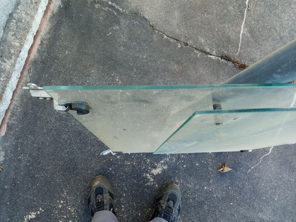 Portes de meuble en verre Bricolage