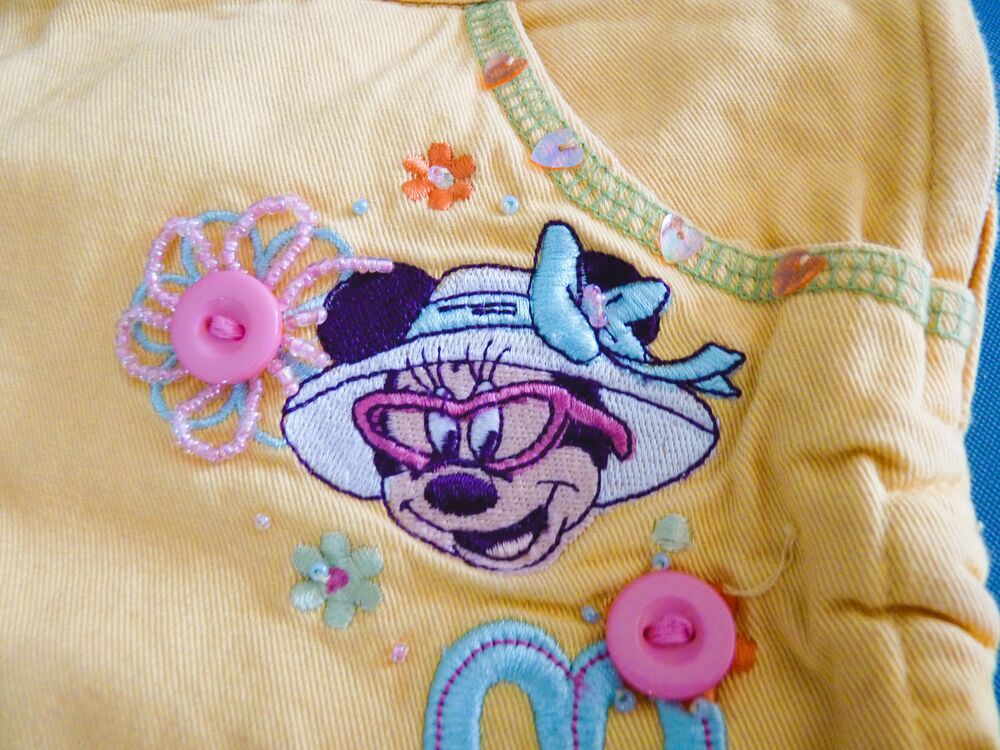 Jupe Fille 2 ans univers b&eacute;b&eacute; collection disney minnie jean Vêtements enfants