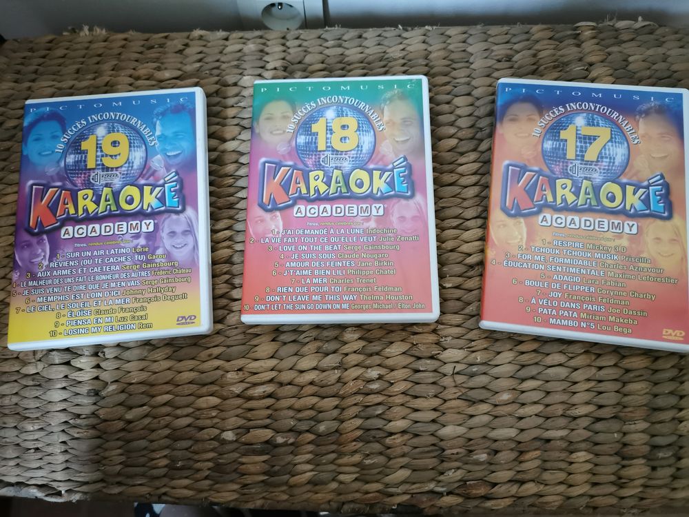 DVD POUR KARAOKE DVD et blu-ray