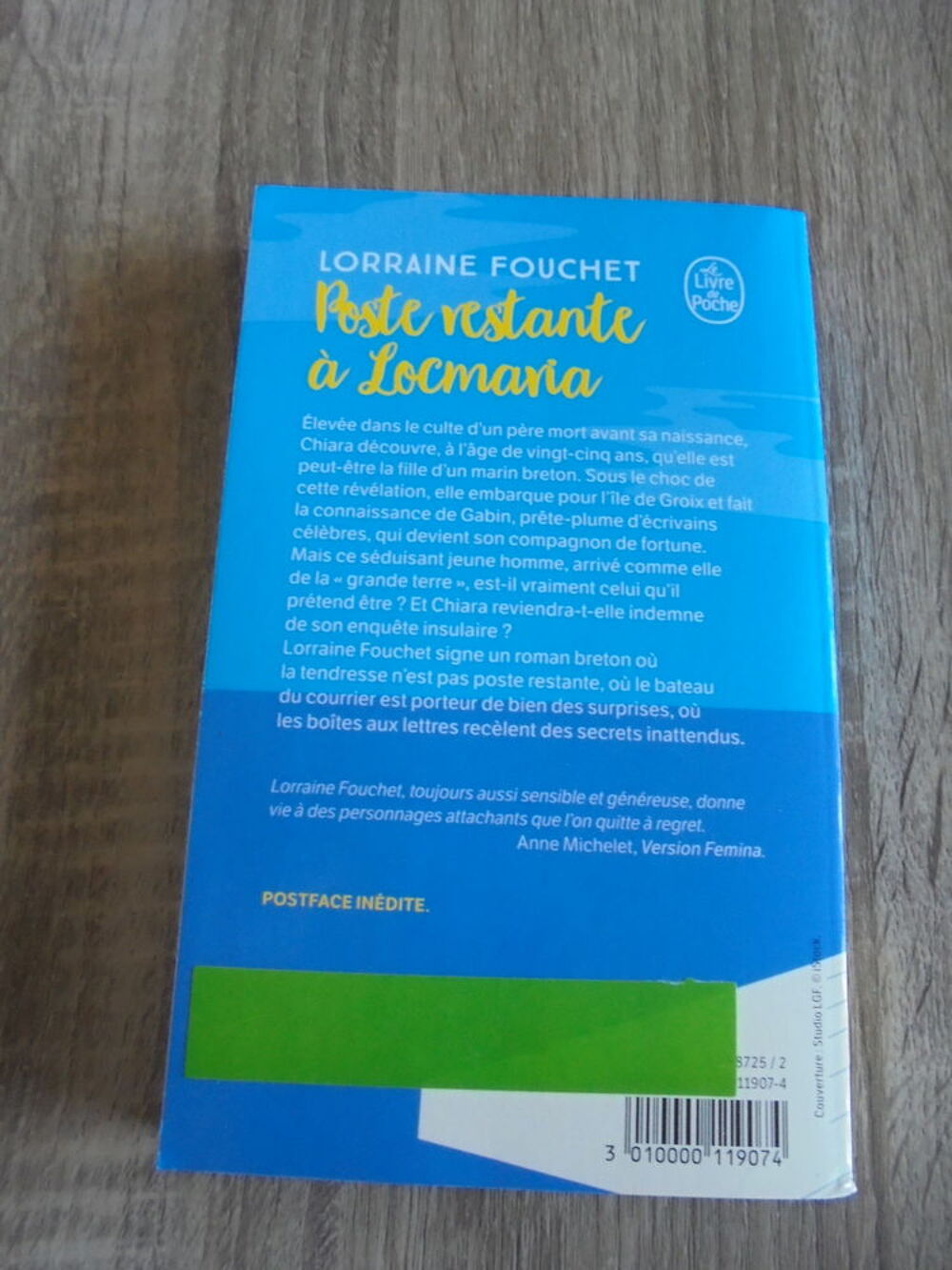 Poste restante &agrave; Locmaria (122) Livres et BD