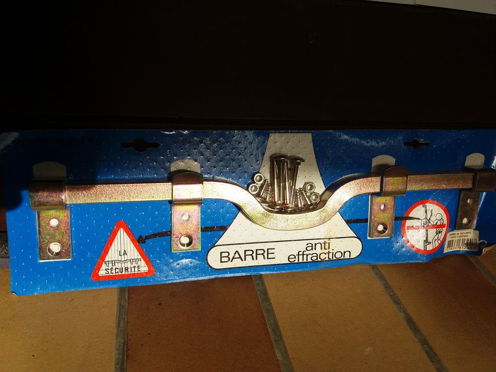 BARRES ANTI-EFFRACTION Bricolage