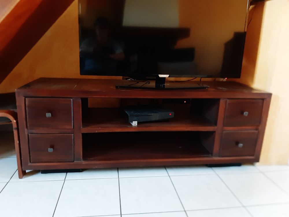 Meuble t&eacute;l&eacute;vision en bois Meubles