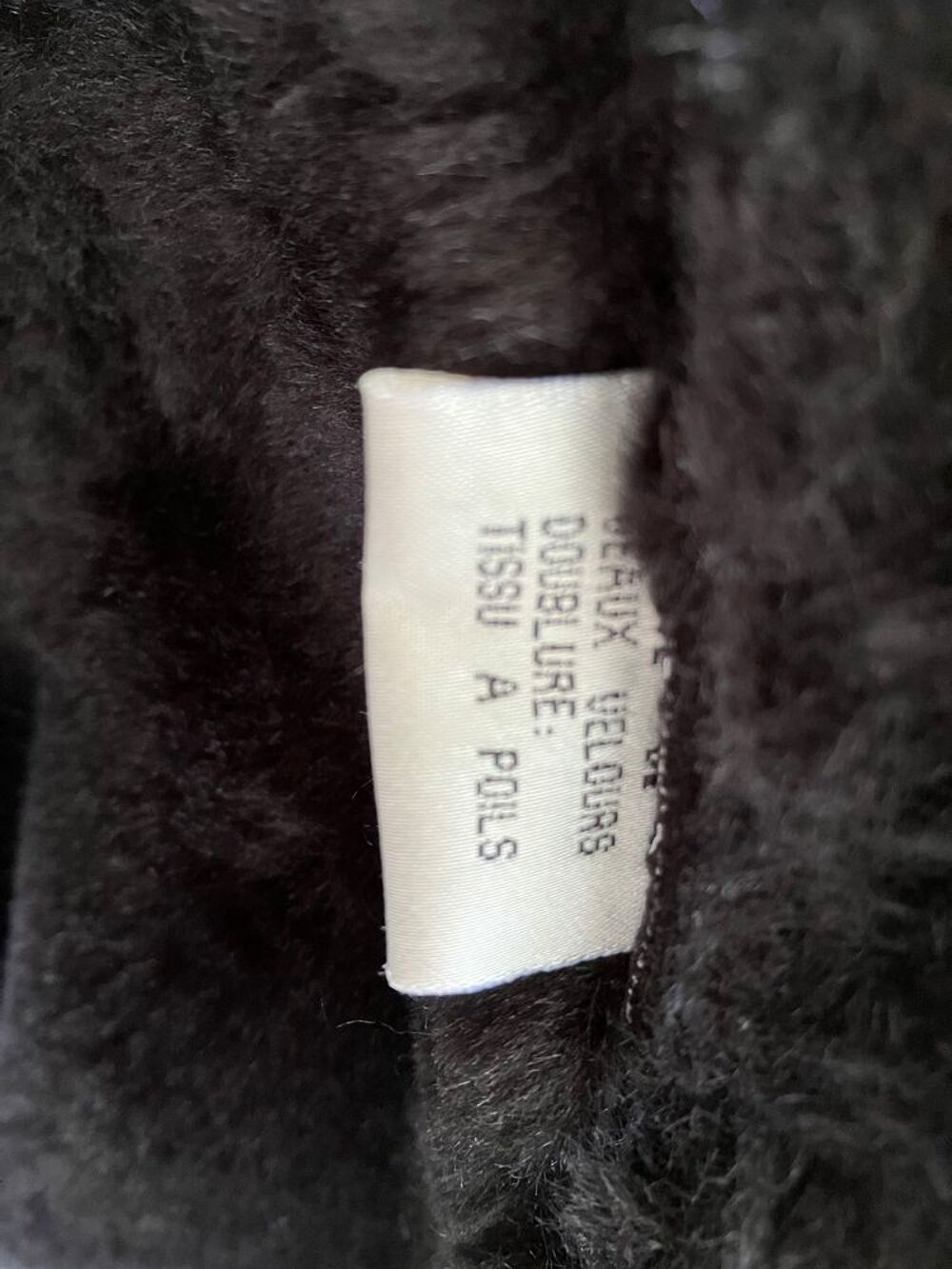 Veste 3/4 cro&ucirc;te de veau Vêtements