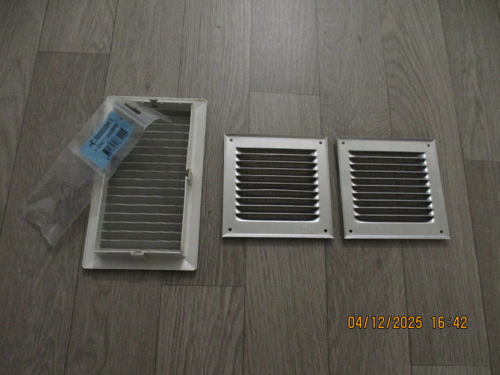 Grille d'a&eacute;ration Bricolage