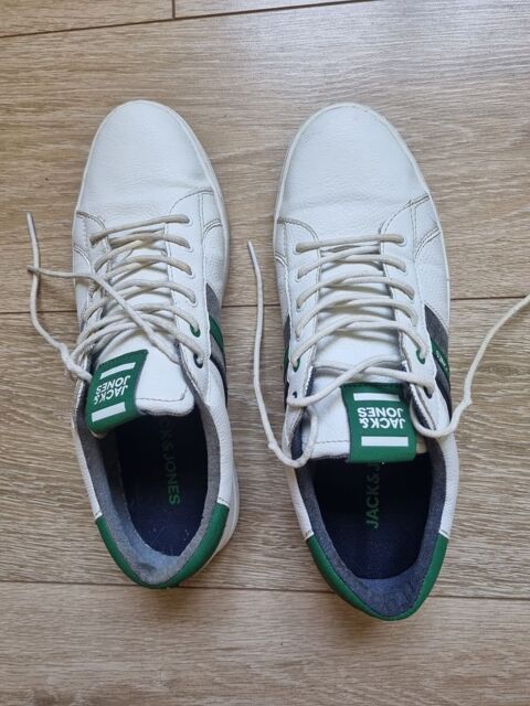 Baskets Jack § Jones Blanches taille 43 15 Aussonne (31)