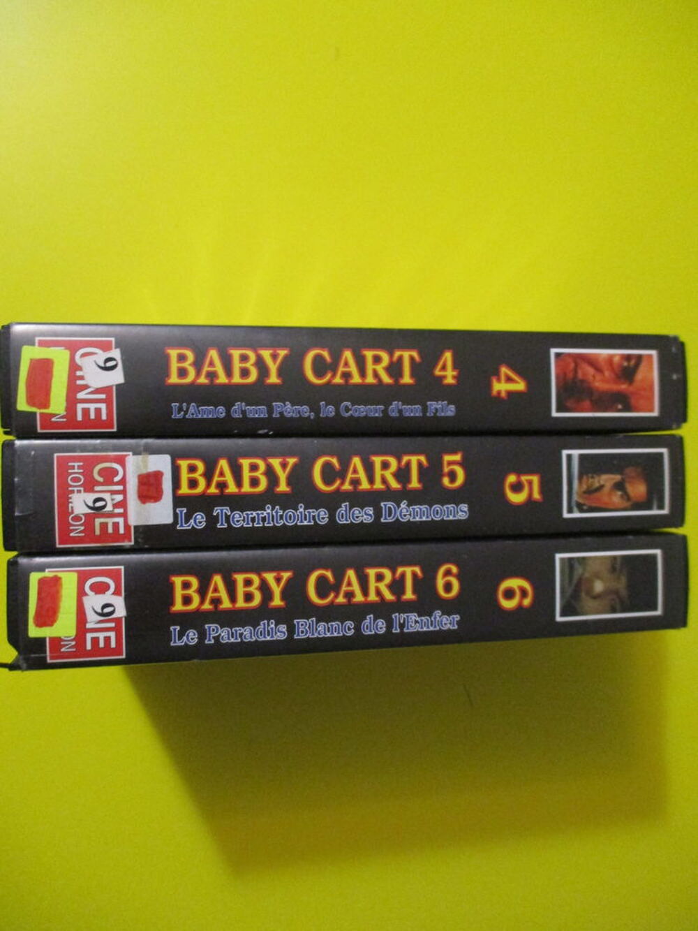 BABYCART 3 VHS SAMOURAI RONIN JAPON DVD et blu-ray