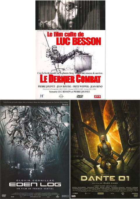 Trilogie DVD Science Fiction Franaise 6 Angers (49)