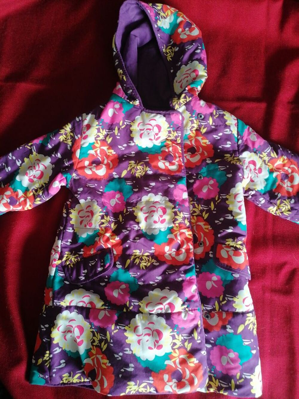 Manteau r&eacute;versible multicolore Vêtements enfants