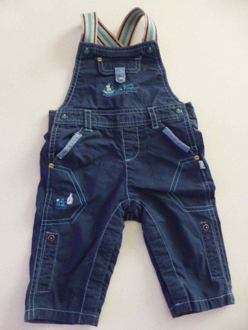 salopette bleue 6 mois Sergent Major Vêtements enfants